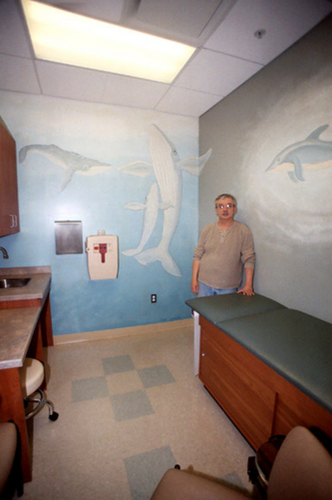 Other-whale mural & me