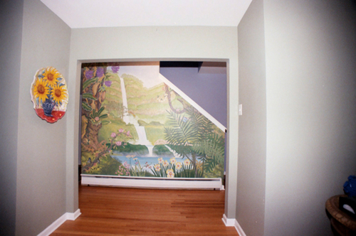 Other-waterfall mural