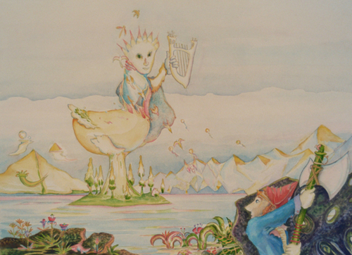 Painting-Fantasy-Jabberwocky