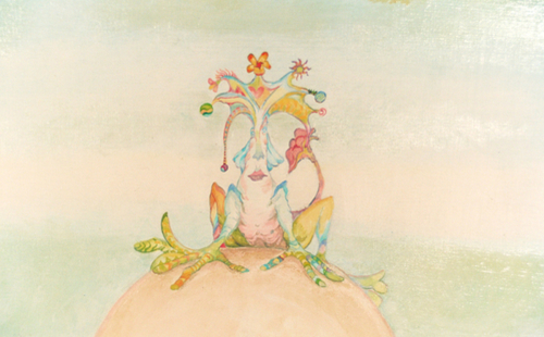 Painting-Fantasy-The Beach Floyd