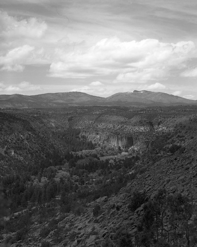 Photography-Landscape-Frijoles Canyon, Bandelier National Monument, New Mexico 2005 0507a