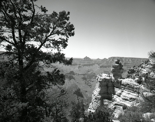 Photography-Landscape-Grand Canyon, south rim overlook , Arizona  2005 0512j