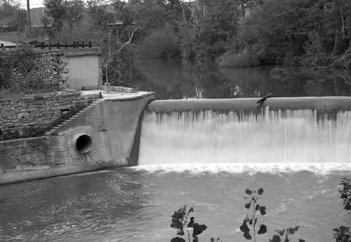 Photography-Dam, Galesville, Wisconsin 1985 0922a