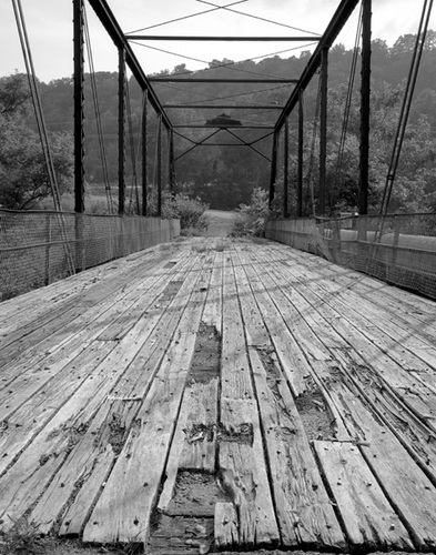 Photography-Worn bridge, Lanesboro Minn. r01-0824-8