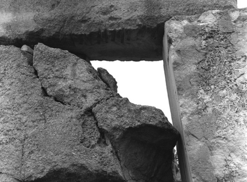 Photography-Nature-r07-1011a-54 Detail, Limestone blocks, Monroe County, Indiana