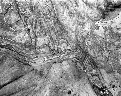 Photography-Nature-Rock pattern, Weston Beach,Point Lobos, California r08-0217a-52