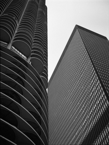 Photography-Architecture-State Street towers, Chicago r08-0405-48