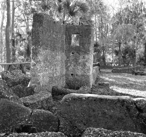 Photography-Architecture-r09-0205b-54 Ruins, Wormsloe Historic Site, Savannah, Georgia