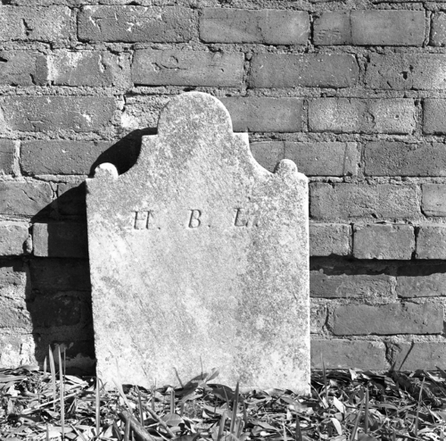 Photography-Urban-r09-0216b-43 H. B.L.,   Colonial Cemetery, Savannah, Georgia
