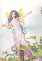 Painting--Watercolor-Fantasyfairy-morning glory