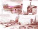 Drawing-PARIS COLLAGE-SKETCHES