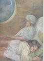 Painting--Watercolor-FigurativeBest Friends