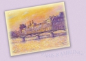 Digital Art--Painting-CityscapePARIS LE LOUVRE