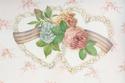 Painting--Watercolor-Floralroses on hearts