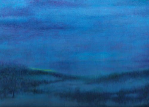 Painting-Landscape-BLUE DUSK