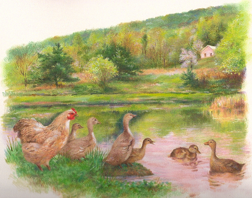 Painting-Animals-CHUCKLING-2