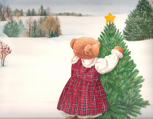 Painting-Fantasy-BEAR-DECEMBER
