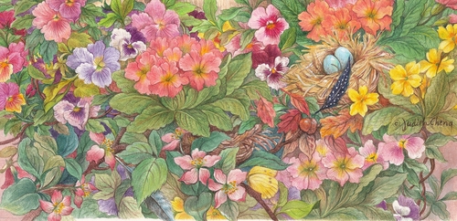 Painting-Botanical-SPRINGBORDER