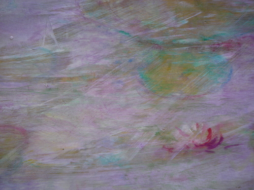Painting-Botanical-waterlily-CU