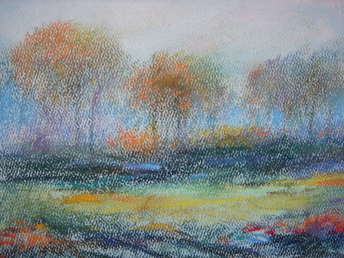 Painting-Impressionism-fall-pastel