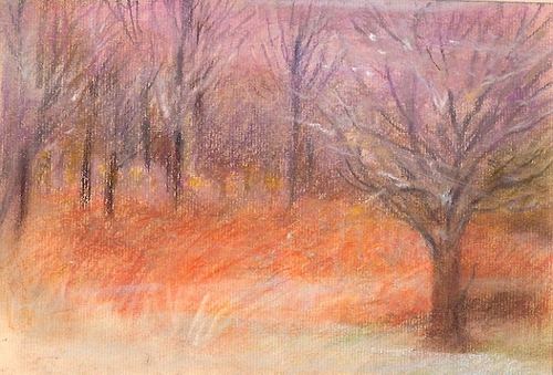 Painting-Impressionism-frosty-pastel
