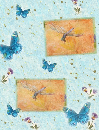 Print Making-Wildlife-BUTTERFLY-DRAGON