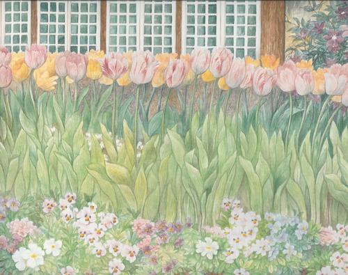 Painting-Westbury Garden's Tulip