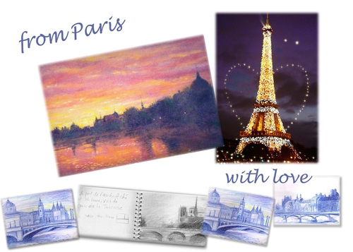 Digital Art-Cityscape-FROM PARIS WITH LOVE