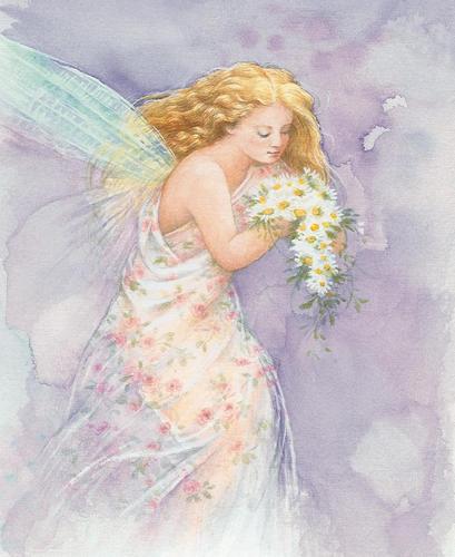 Painting-Fantasy-daisy-fairy