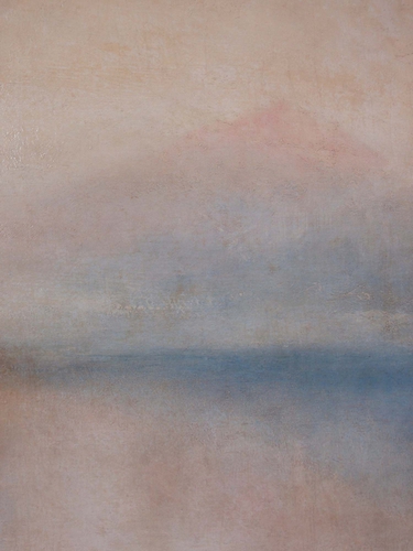 Painting-Abstract-MISTY LAKE-MURAL