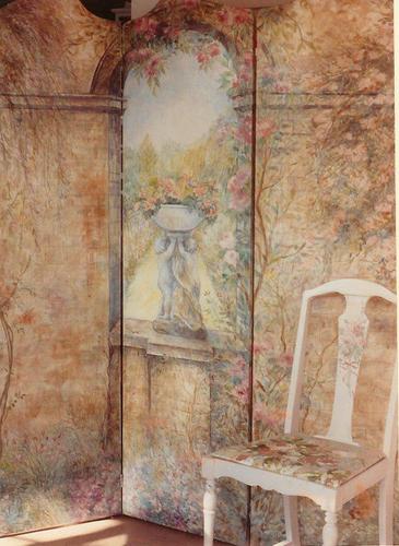 Painting-Landscape-screen-garden
