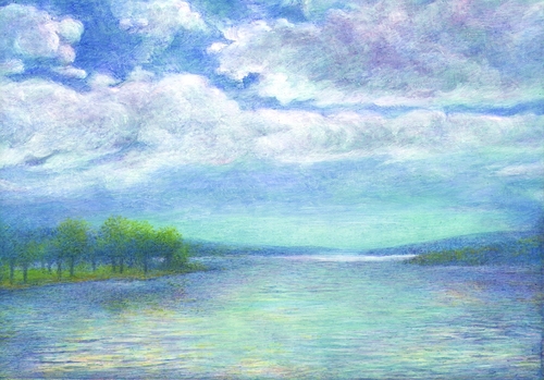 Painting-Seascape-LAKE COOPERSTOWN