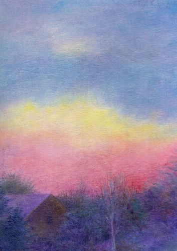 Painting-Landscape-EARLY DAWN