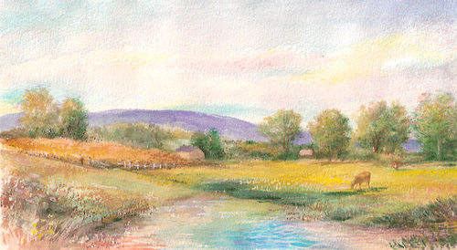 Painting-Landscape-SUMMER SKETCH