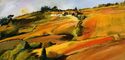 Tuscan Astract Landscape