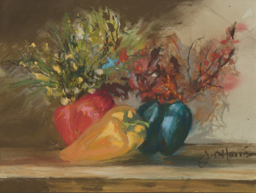 Peppers and Flowers