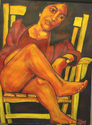 Painting-Judy's Daydream and the Yellow Chair