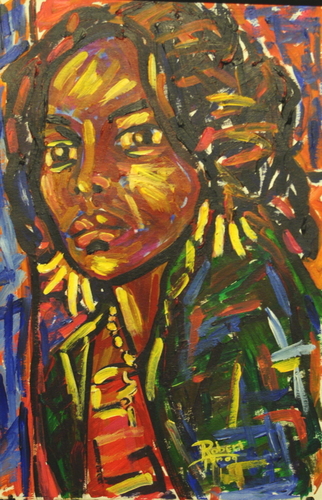 Painting-Dressed Up & Fresh II