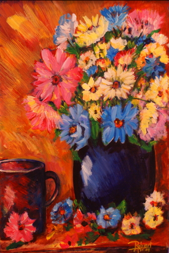 Painting-Acrylic-Early Morning View