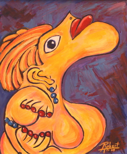 Painting-Acrylic-Chin Forward