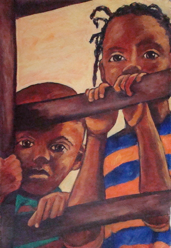 Painting-Acrylic-Acrylic Study #2