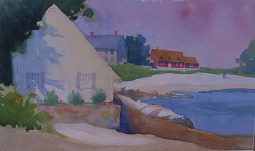 Painting-Seaside Panorama