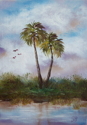 Painting--Oil-LandscapeSimply Palms (SOLD)