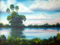 Painting--Oil-LandscapeFlorida Hammock