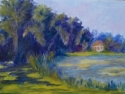 Painting--Oil-ImpressionismMorning at Lake Jessamine