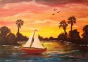 Painting--Acrylic-LandscapeVacation Dreaming