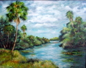 Painting--Oil-LandscapeUp River