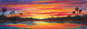 Painting--Oil-LandscapeIsland Sunset