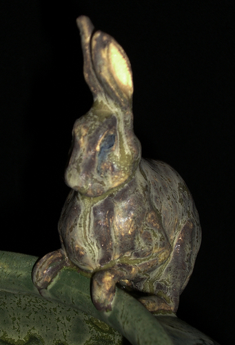 Sculpture-Environmental-Rabbit detail