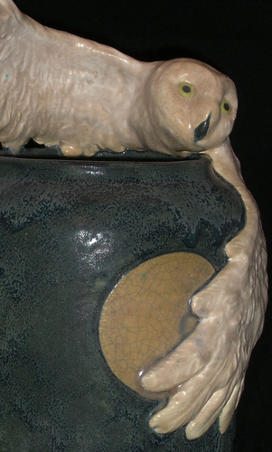 Sculpture-Environmental-Snowy Owl detail